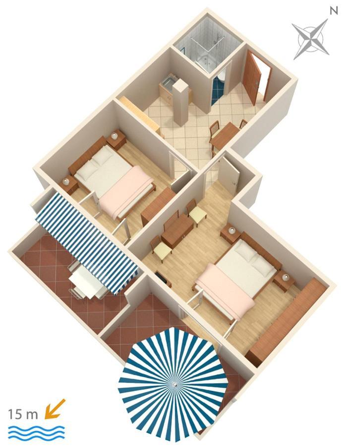 Apartments By The Sea Novalja, Pag - 4052 외부 사진